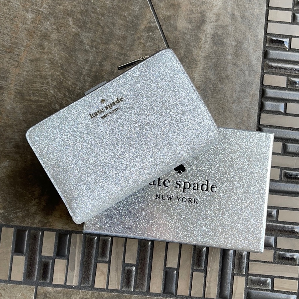 Kate Spade Shimmy Boxed Medium Compact Wallet
